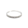 Zirkon Taşlı Bilezik - Gümüş