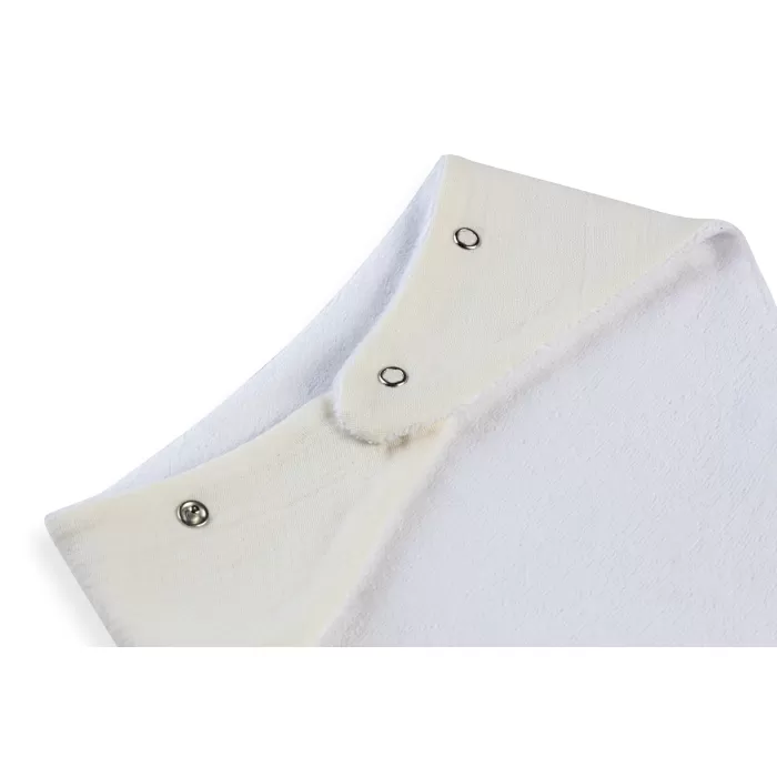 Silikon Diş Kaşıyıcılı Müslin Önlük 736 Ekru