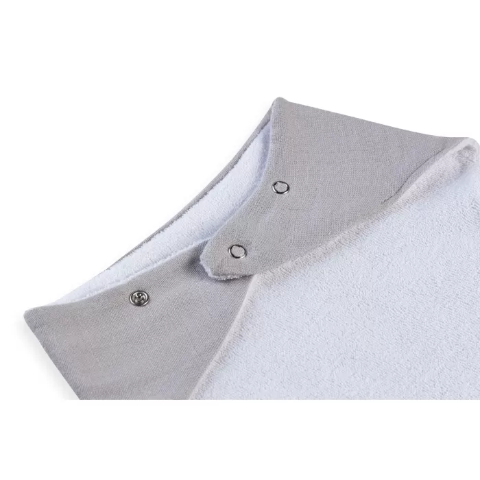 Silikon Diş Kaşıyıcılı Müslin Önlük 736 Gri