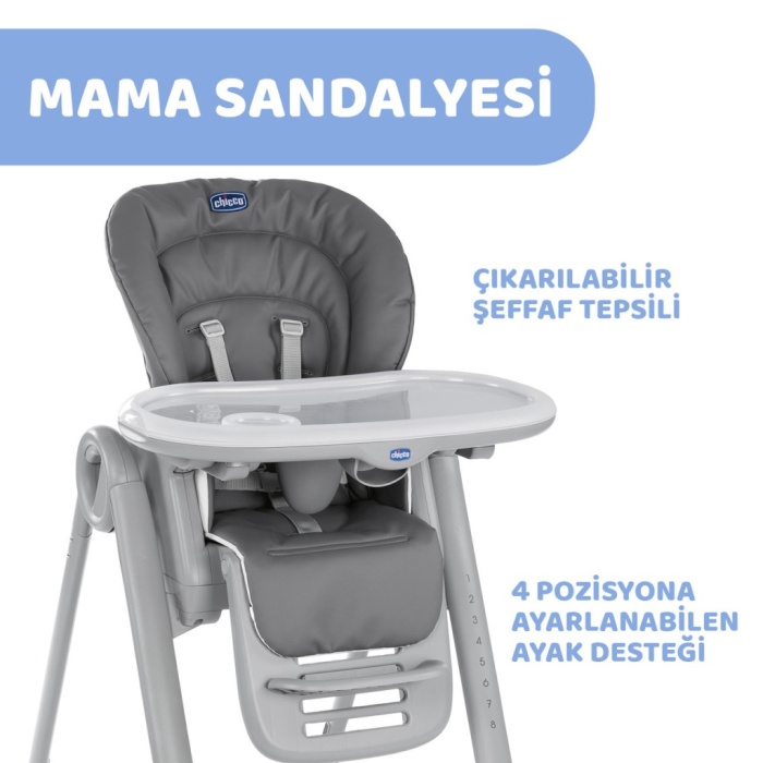 Mama Sandalyesi Dark Grey