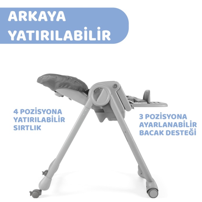 Mama Sandalyesi Dark Grey