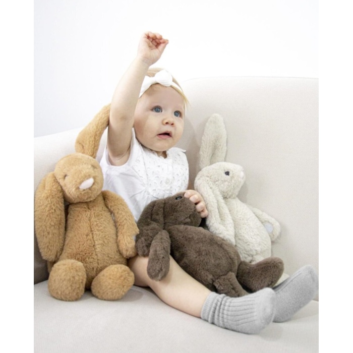  Uyku Arkadaşım Oturabilen Tavşan 30 Cm 730 Vizon