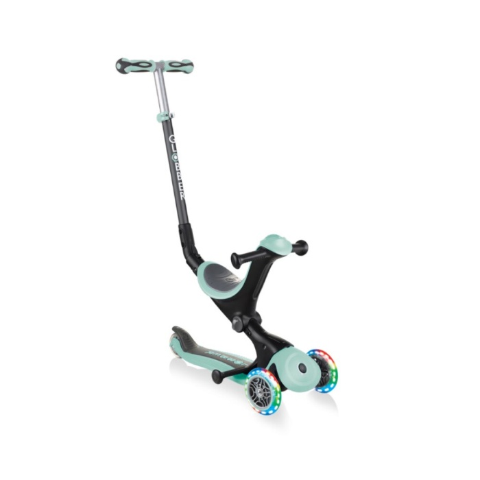 Globber Go Up Deluxe Scooter (Işıklı) Mint Yeşili