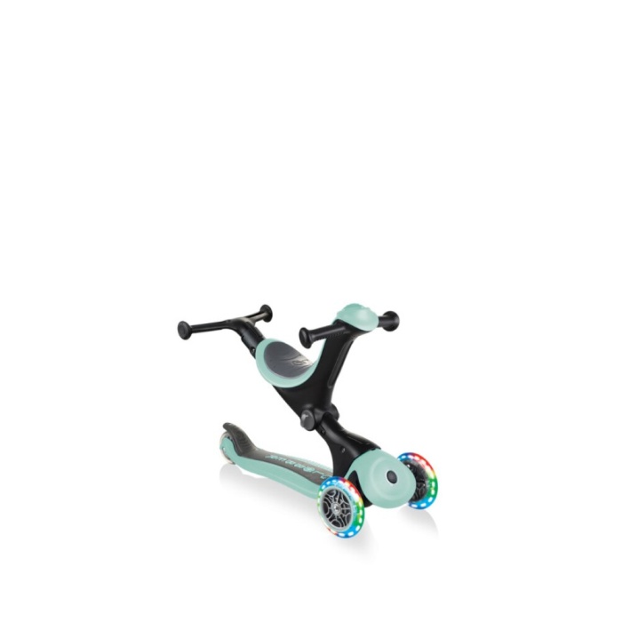 Globber Go Up Deluxe Scooter (Işıklı) Mint Yeşili