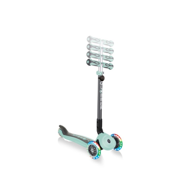 Globber Go Up Deluxe Scooter (Işıklı) Mint Yeşili