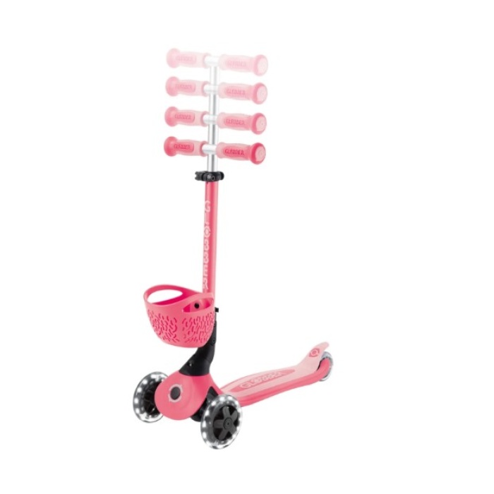 360 Scooter (Işıklı) Koyu Pastel Pembe