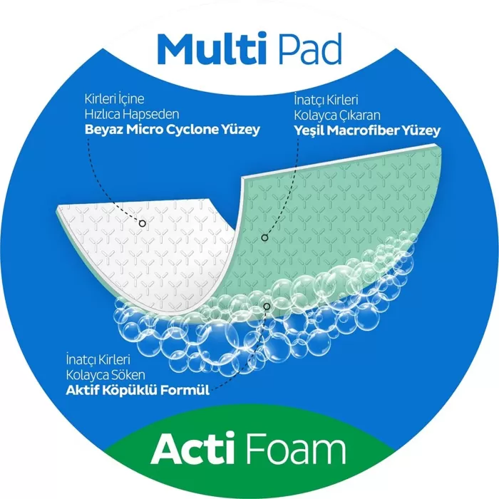 Yüzey Temizlik Havlusu 30 Adet Kireç Çözücü