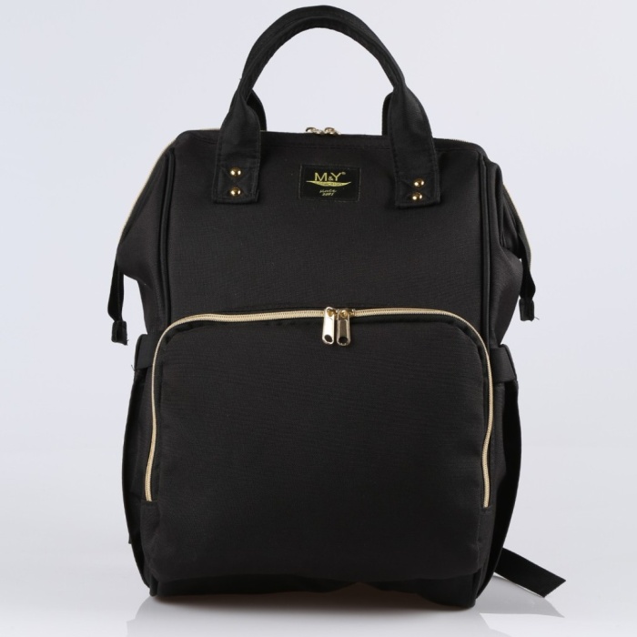 Go Anne Bebek Bakım Sırt Çantası 6610 Siyah