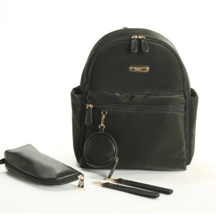 Diamond Anne Bebek Bakım Sırt Çantası 7345 Siyah