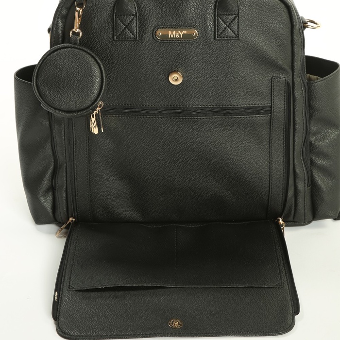 Maia Anne Bebek Bakım Sırt Çantası 7310 Siyah