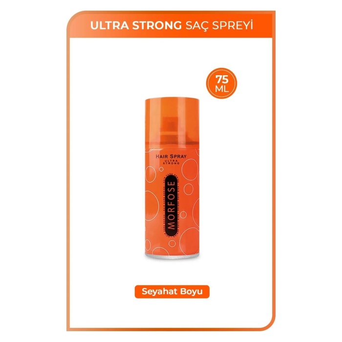 Ultra Strong Saç Spreyi 75 ML - Güçlü Tutuş - mrfs