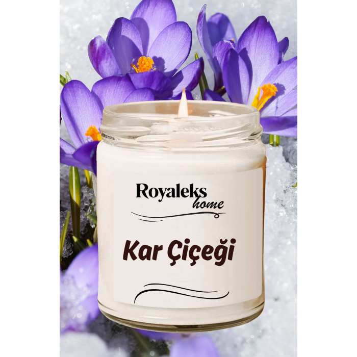 4 Adet Doğal Özel Seri Kokulu Dekoratif Kavanoz Mum 4X210 cc - Bahar Seti - RYL