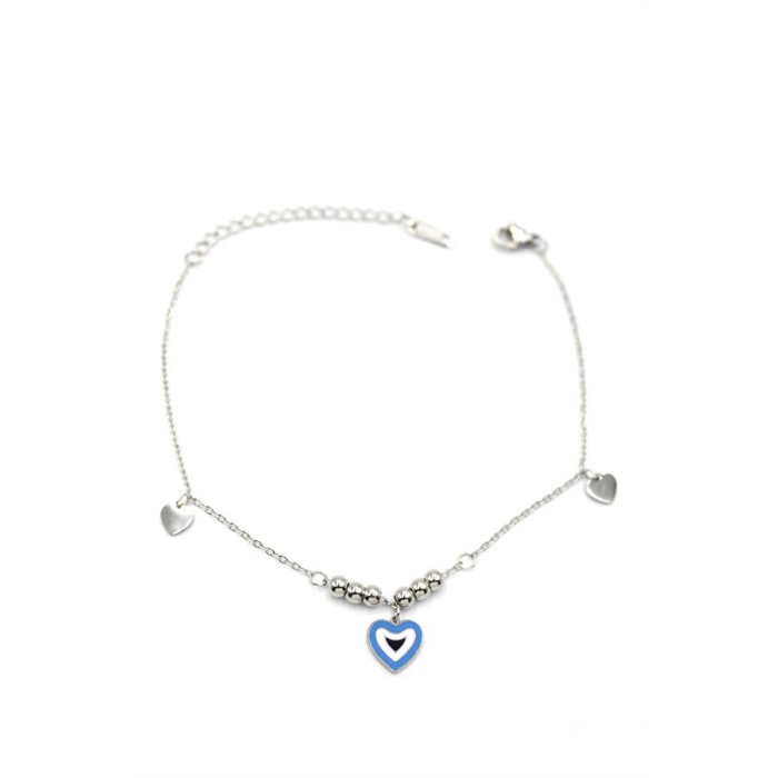 Kalp Halhal - Gümüş