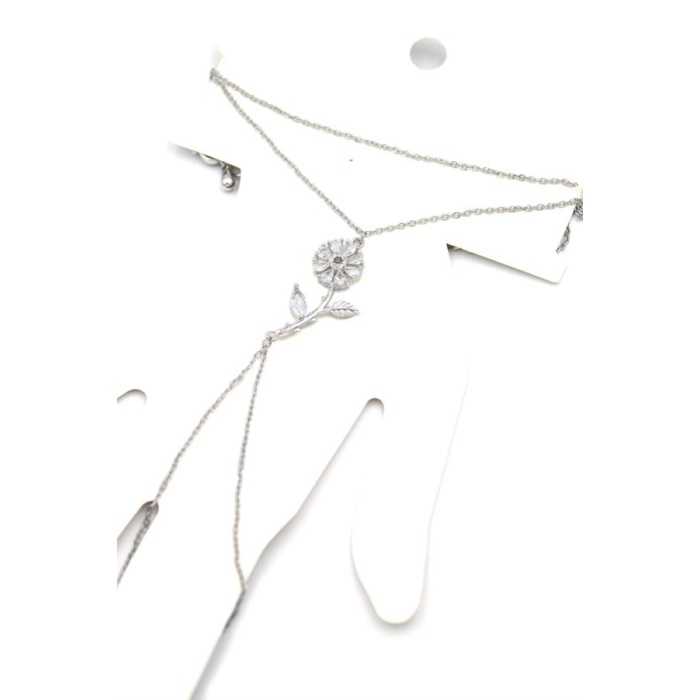 Papatya Şahmeran Bileklik - Gümüş