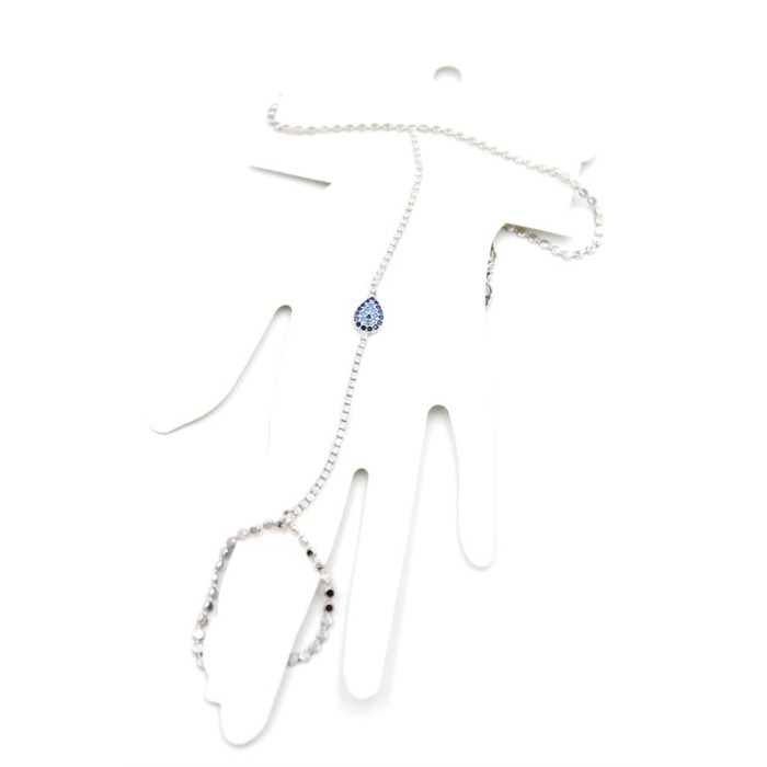 Taşlı Nazar Şahmeran - Gümüş