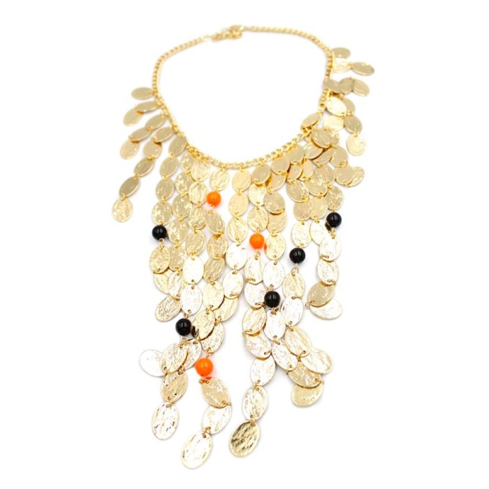 Pullu Kolye - Altın