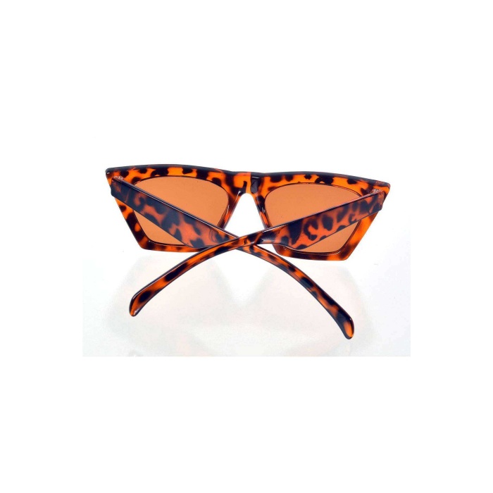 Leopar Çerçeve Cat Eye Kadın Güneş Gözlüğü - Moda Gözlük