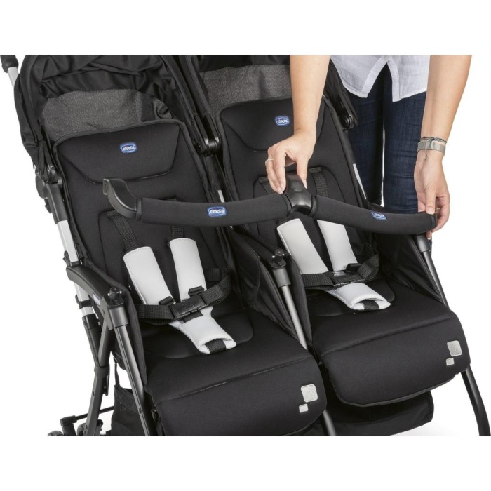 NessiWorld Ohlala Twin İkiz Bebek Arabası Black Nigth