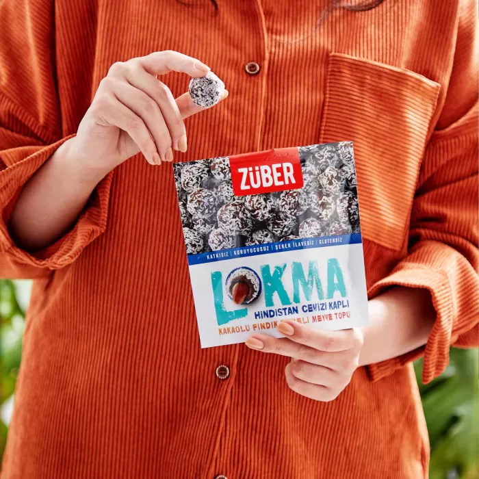 NessiWorld Lokma Meyve Topu 96 Gr Hindistan Cevizli