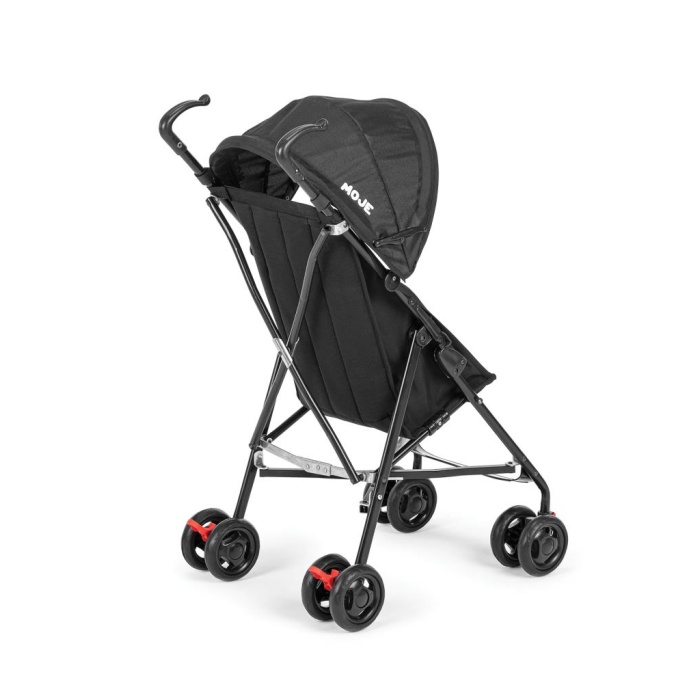 Moje Simple Pratik Baston Bebek Arabası Siyah
