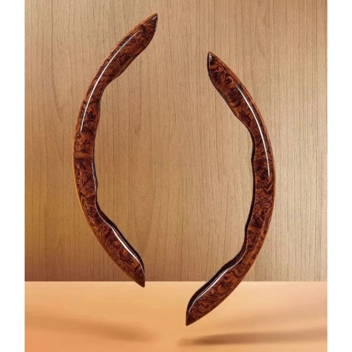 Ahşap Tasarımlı DireNessiWorldiyon Simidi Koruma Kılıfı 2 li