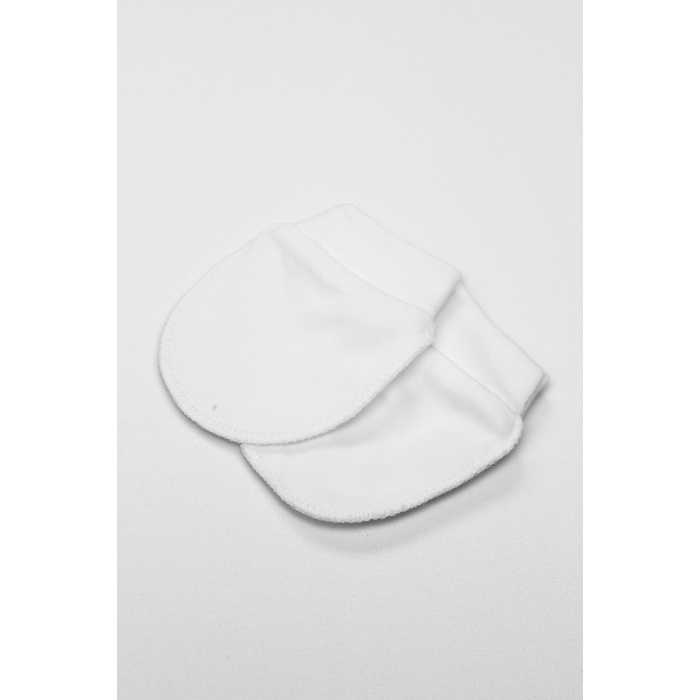 NessiWorld 2Li Penye Eldiven Basıc 90108 Beyaz