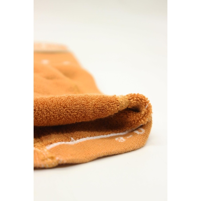 NessiWorld Tekli Puan Kaymaz Havlu Külotlu Çorap BS50502 Hardal