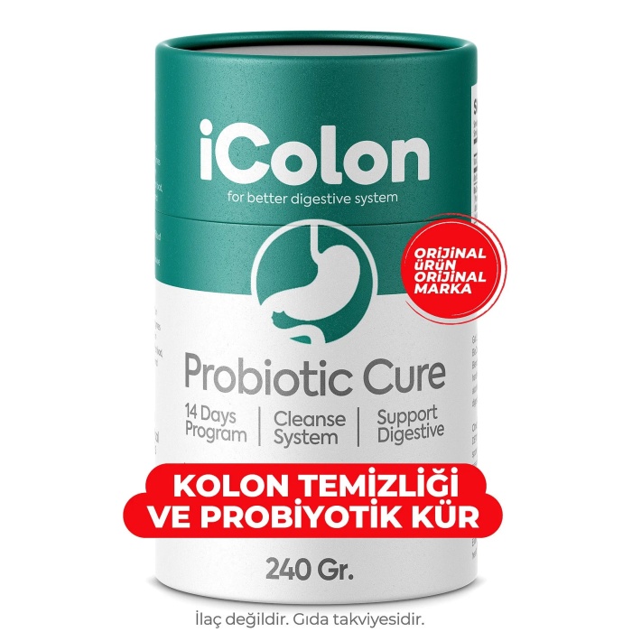 icolon Prebiyotik Bağırsak Kürü 240 GR Probiotic Cure