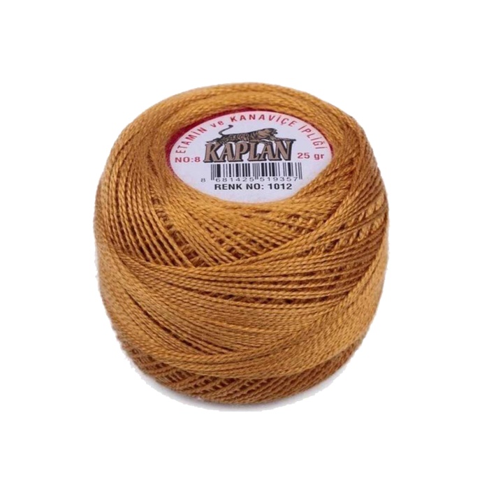 3 Adet Kaplan Etamin Ve Kanaviçe İpi 8 No Kod/Renk: 118 - 305 - 1012 - Ryl