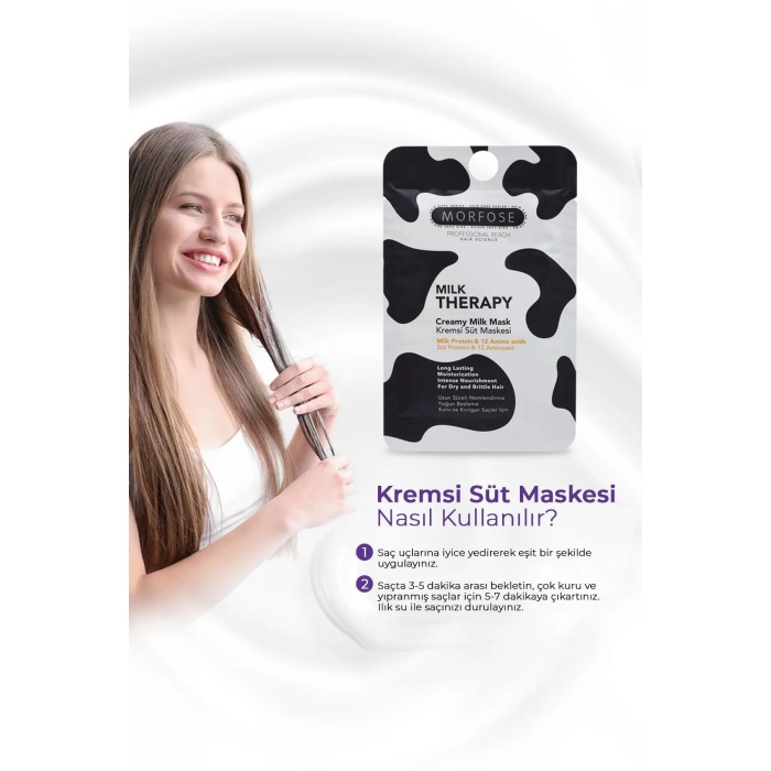 Milk Therapy Kremsi Süt Maskesi 25 ML (24 ADET) - Bakım ve Canlılık - mrfs