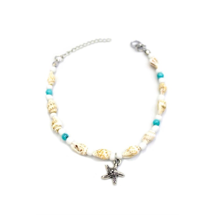 Deniz Kabuğu Halhal - Turkuaz