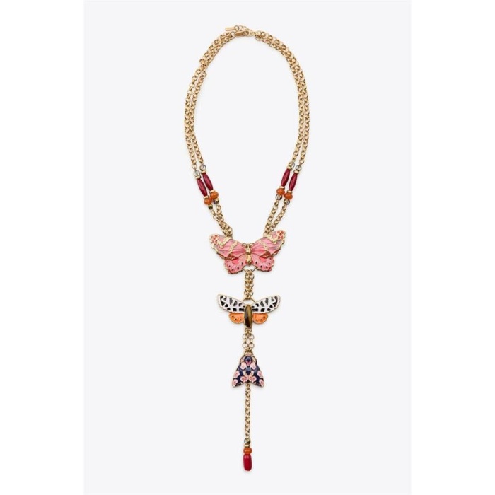 Kelebek Kolye - Altın