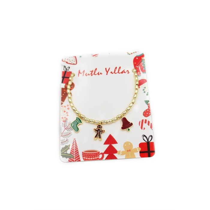 Yılbaşı Bileklik - Altın