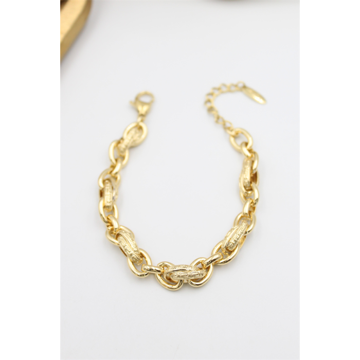 Zincir Xuping Bileklik - Altın