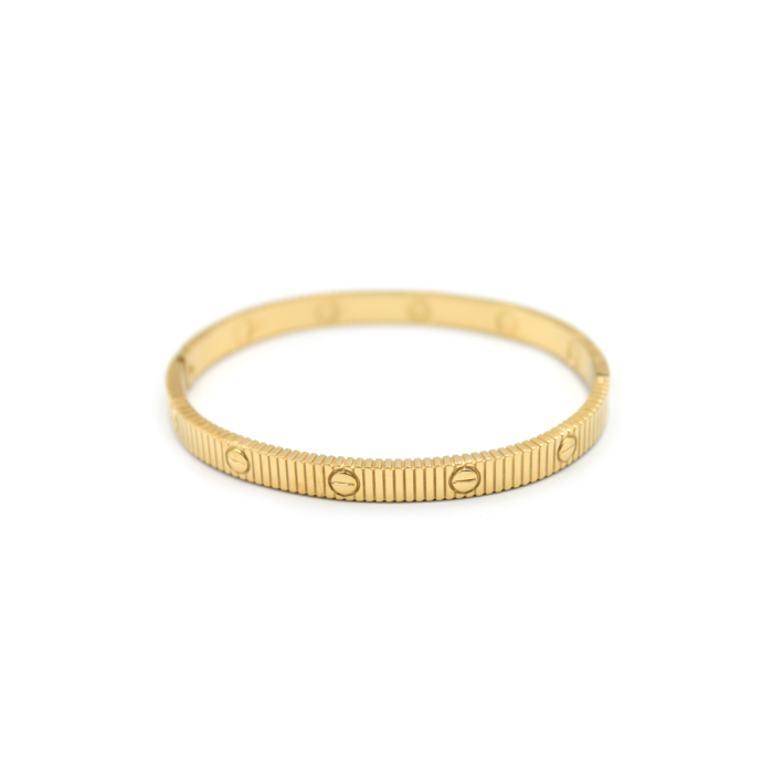 Crt Love Taşsız Bilezik - Altın