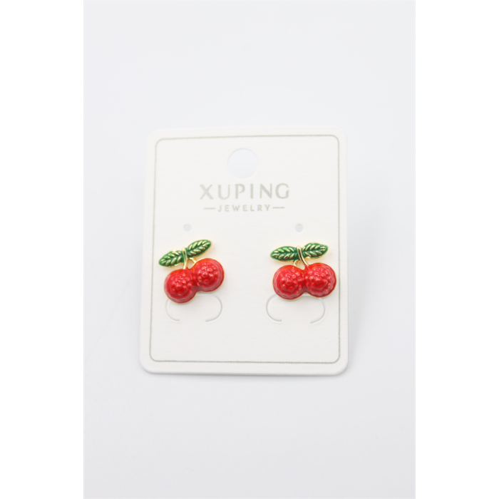 Kiraz Küpe - Altın