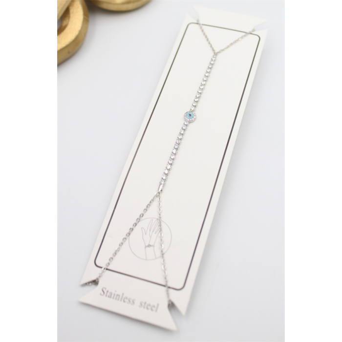 Taşlı Nazar Şahmeran - Gümüş