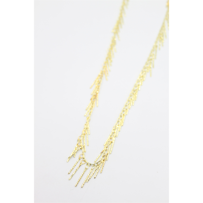 Çubuk Sallantılı  Kolye - Altın