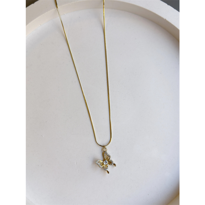 Xuping Kelebek Kolye - Altın