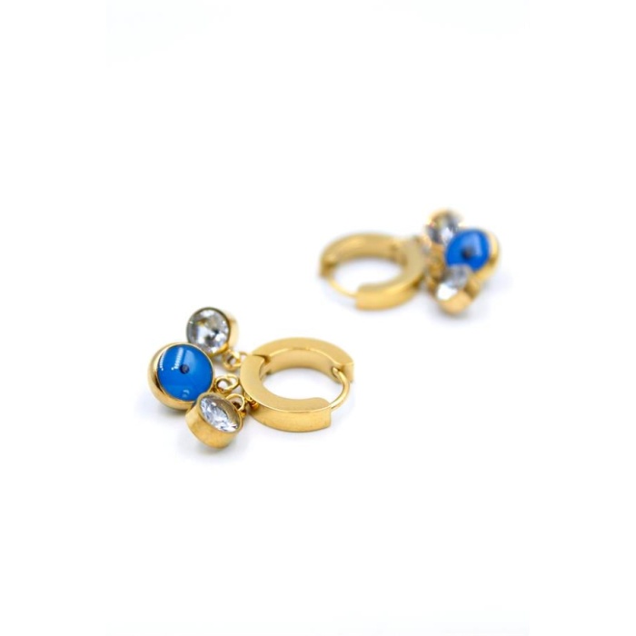 Nazar Küpe - Altın