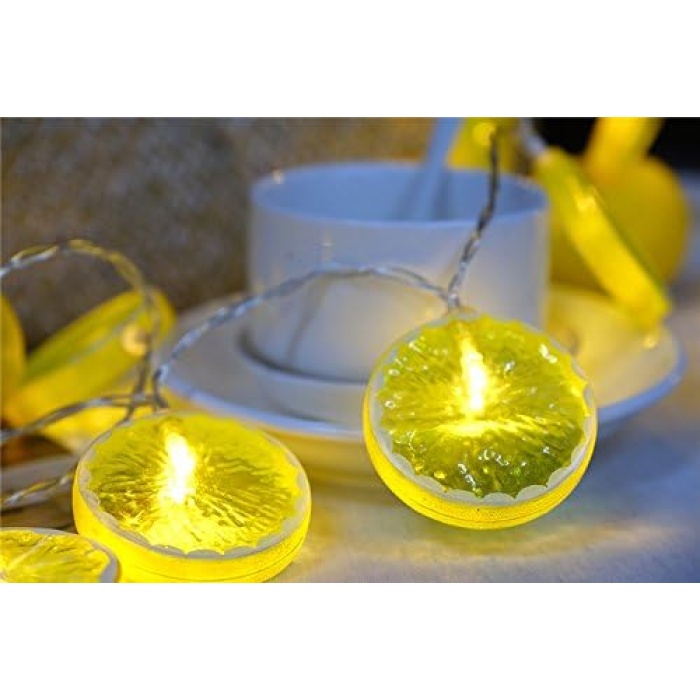 2 M 10 Led Pilli 2 Kademeli Limon Led Işık 6200-269