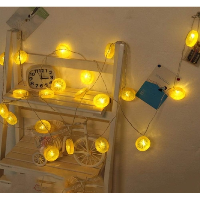 2 M 10 Led Pilli 2 Kademeli Limon Led Işık 6200-269