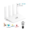 DataForce 4G 5G Sim Kartlı 4Anten Taşınabilir Router Wifi 6 Modem Tüm Operatörlere Uyumludur Cpf906