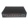 MPIA MP-POE8 8 Port 2*10/100Mbps PoE Switch 2 Uplink - 8 Port PoE Switch 120W Watt