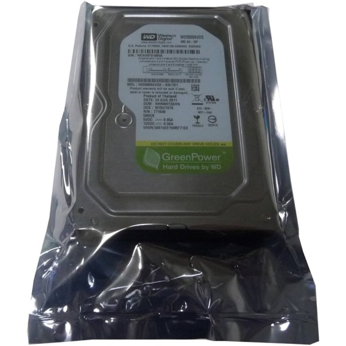 500GB WD WD5000AURX 64MB 7200RPM 3.5 SATA 3 6Gbit/s Güvenlik Kamerası Diski