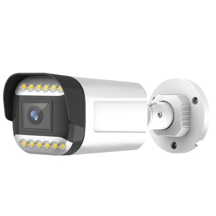 J-TECH JT-9070 5MP 12 LED SESLİ IP Bullet PoE 3.6MM Network Kamera Gece-Gündüz Renkli Görüntü