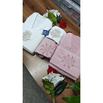 Paula Aile Bornoz Seti-Pembe Krem