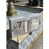 RoseNurr Home Collection Pamuklu Aile Bornoz Seti - Krem/Kahve