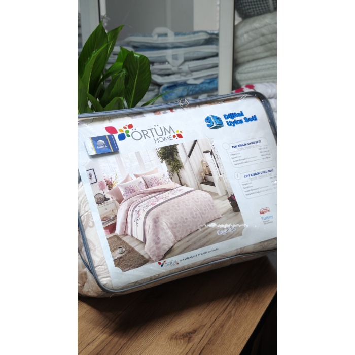 Örtüm Çift Kişilik Uyku Seti-Begonya