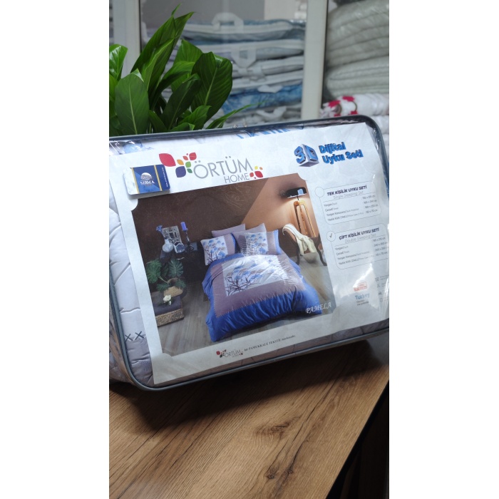 Örtüm Çift Kişilik Uyku Seti-Pamela